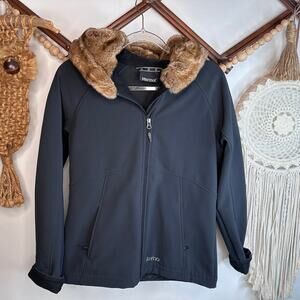 Marmot Furlong Softshell Fur Hood Jacket